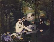 Edouard Manet Luncheon on the Grass France oil painting artist